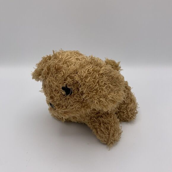 Small Brown Puppy Dog Plush Barking Voice Box Brooklyn Lollipops Cute Mini - Picture 3 of 9